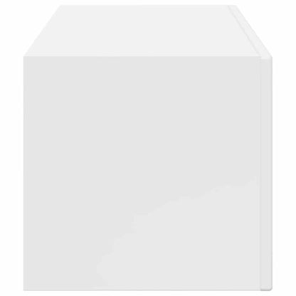 Mobile TV da parete Bianco Lucido 98 x 31 x 29,5 cm