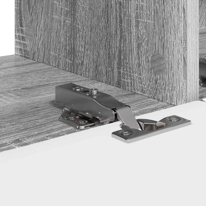 Mobile TV da parete 2 pcs Grigio Sonoma 98 x 31 x 29,5 cm