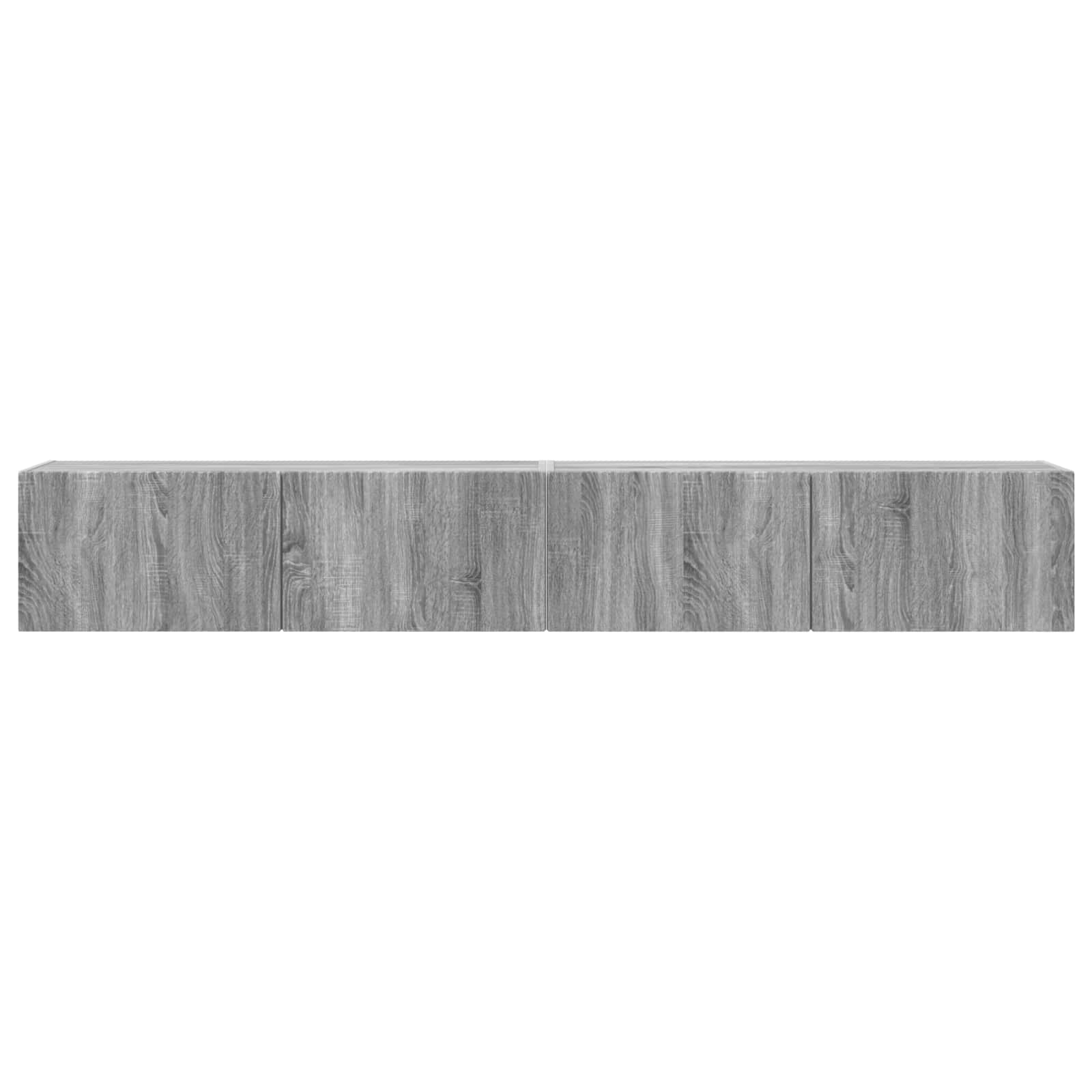 Mobile TV da parete 2 pcs Grigio Sonoma 98 x 31 x 29,5 cm | homemem39