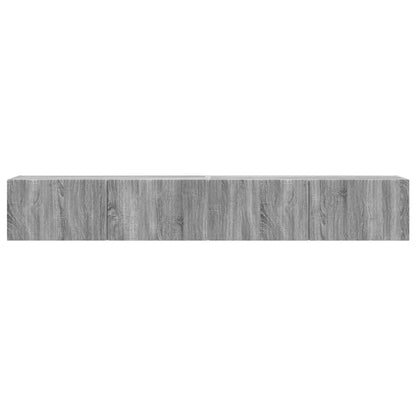 Mobile TV da parete 2 pcs Grigio Sonoma 98 x 31 x 29,5 cm | homemem39