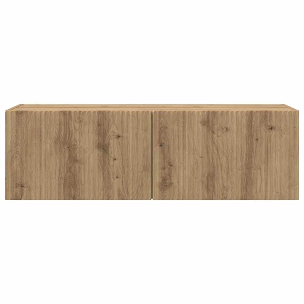 Mobile TV da parete Rovere Artigianale 98 x 31 x 29,5 cm