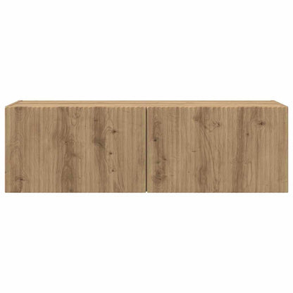 Mobile TV da parete Rovere Artigianale 98 x 31 x 29,5 cm
