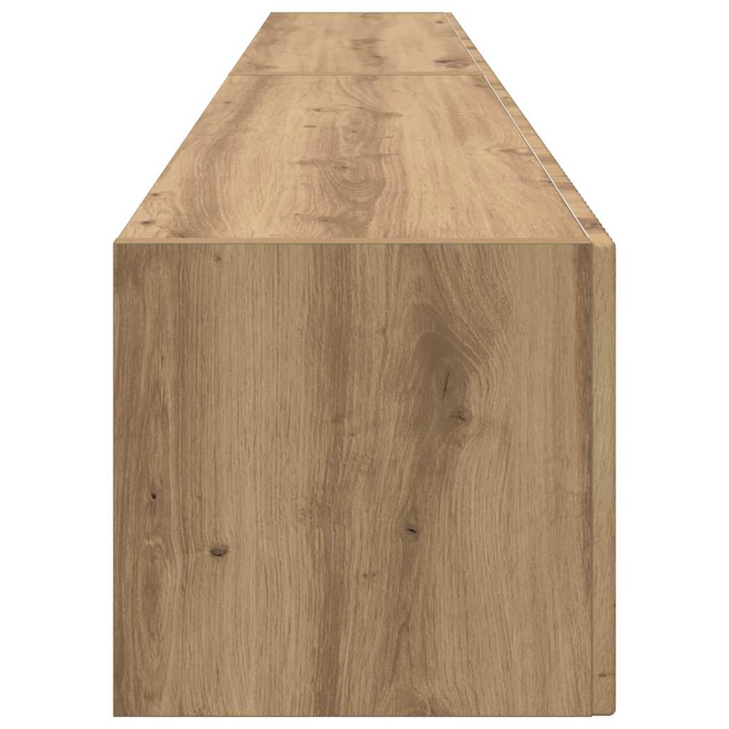 Mobile TV da parete 2 pcs Rovere Artigianale 98 x 31 x 29,5 cm