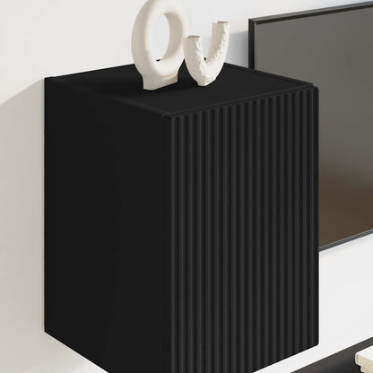 Mobile TV da parete Nero 30 x 31 x 40 cm Legno multistrato