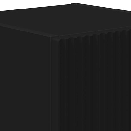 Mobile TV da parete 2 pcs Nero 30 x 31 x 40 cm