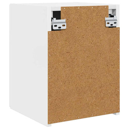 Mobile TV da parete 2 pcs Bianco Lucido 30 x 31 x 40 cm