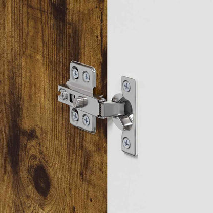 Mobile TV da parete Rovere fumé 30 x 31 x 40 cm