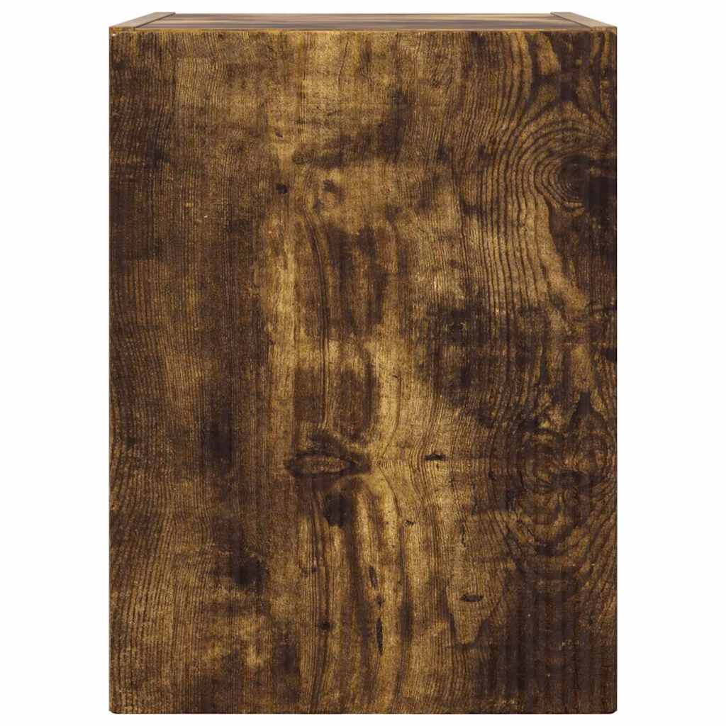 Mobile TV da parete Rovere fumé 30 x 31 x 40 cm