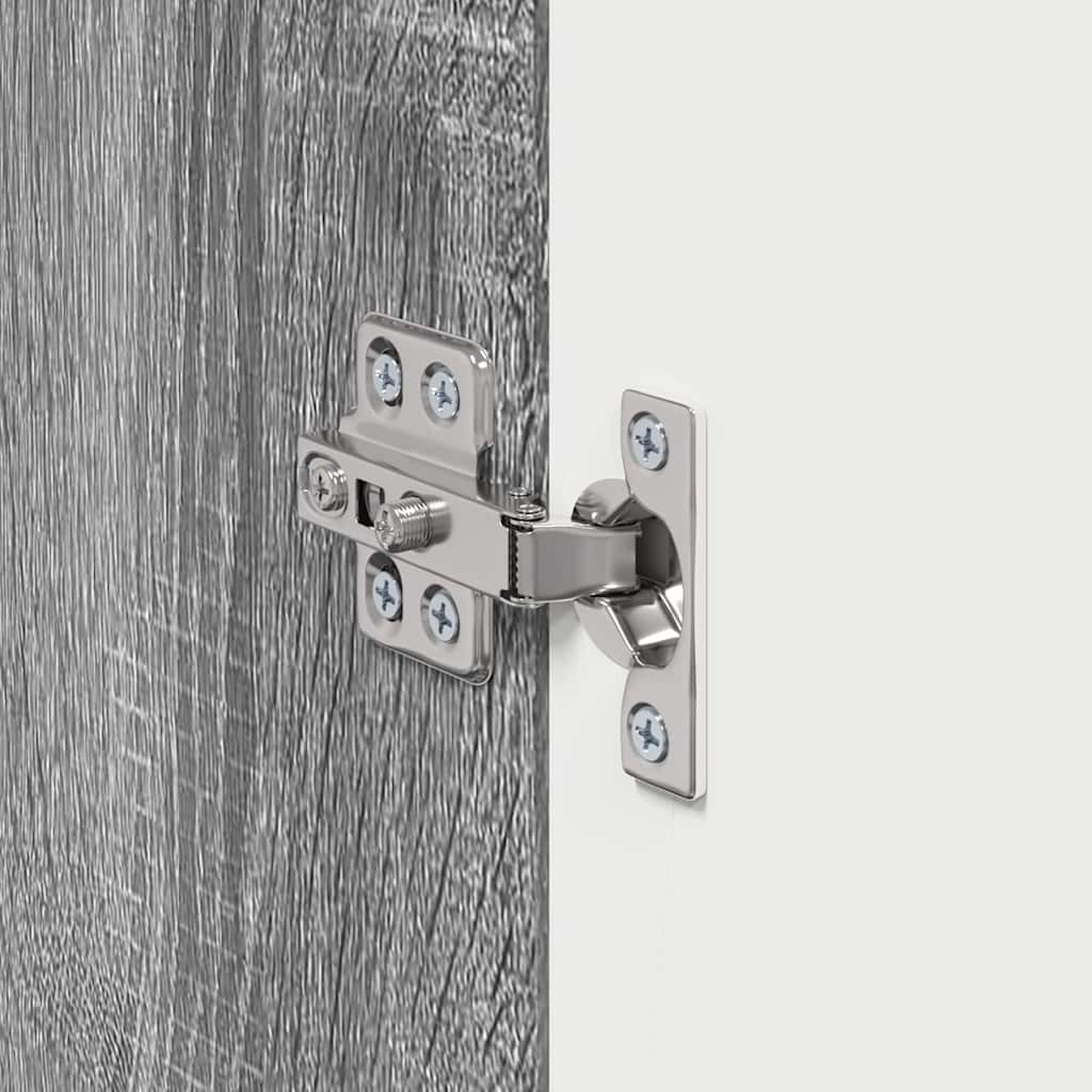 Mobile TV da parete Grigio Sonoma 30 x 31 x 40 cm