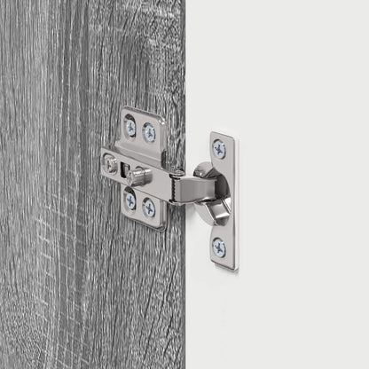 Mobile TV da parete Grigio Sonoma 30 x 31 x 40 cm