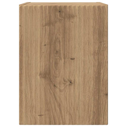 Mobile TV da parete 2 pcs Rovere Artigianale 30 x 31 x 40 cm