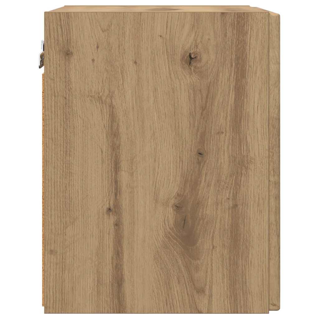 Mobile TV da parete 2 pcs Rovere Artigianale 30 x 31 x 40 cm