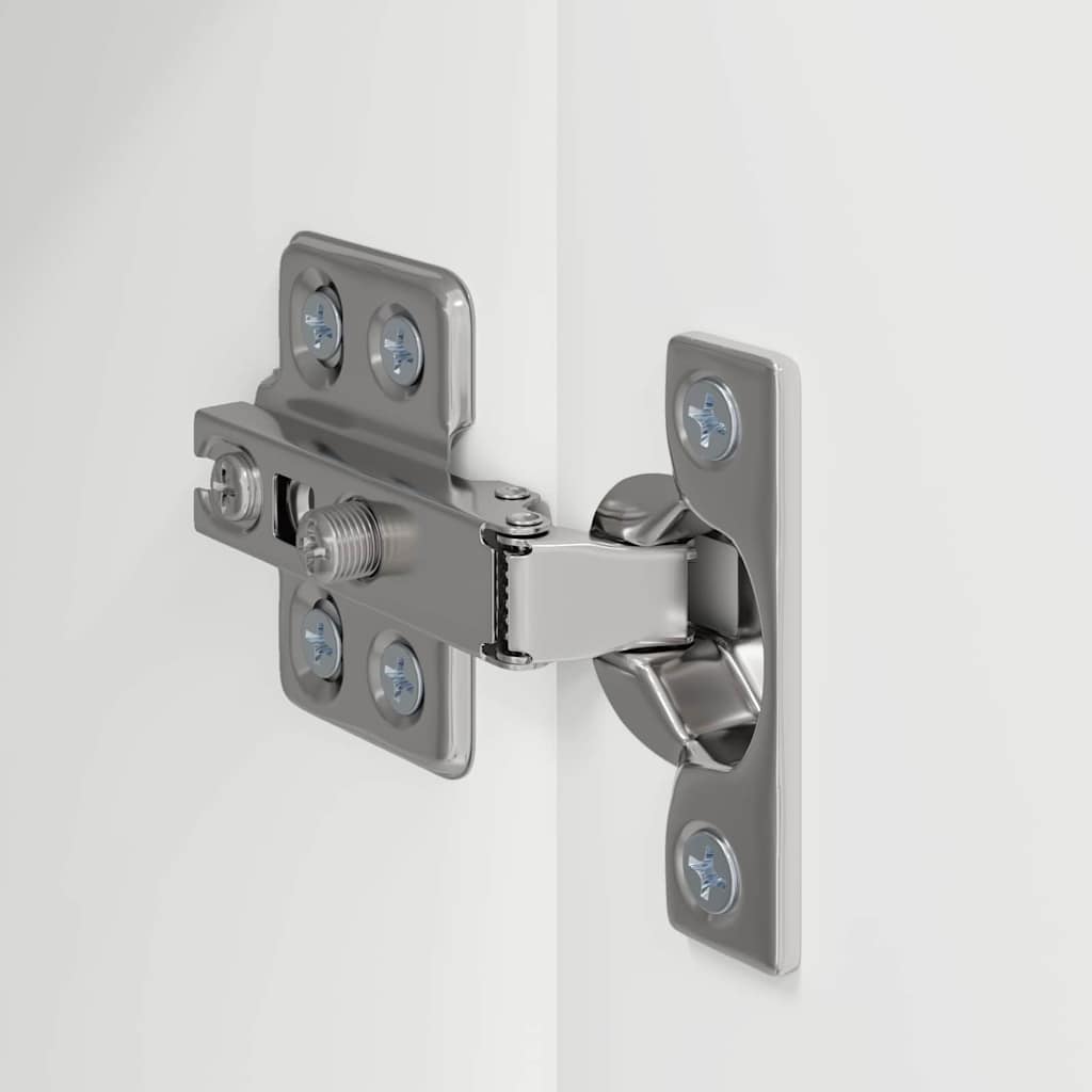 Mobile TV da parete Bianco 30 x 31 x 60 cm Legno multistrato