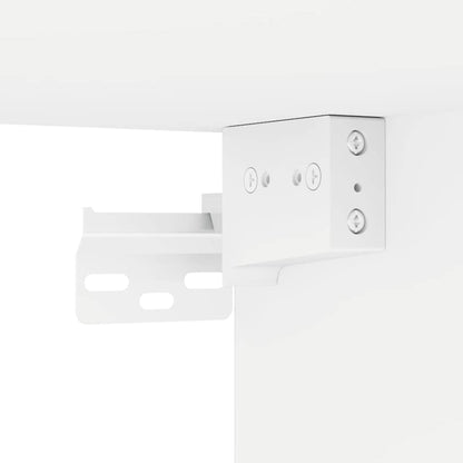 Mobile TV da parete Bianco 30 x 31 x 60 cm Legno multistrato