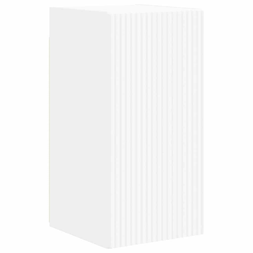 Mobile TV da parete Bianco 30 x 31 x 60 cm Legno multistrato