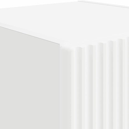 Mobile TV da parete 2 pcs Bianco 30 x 31 x 60 cm