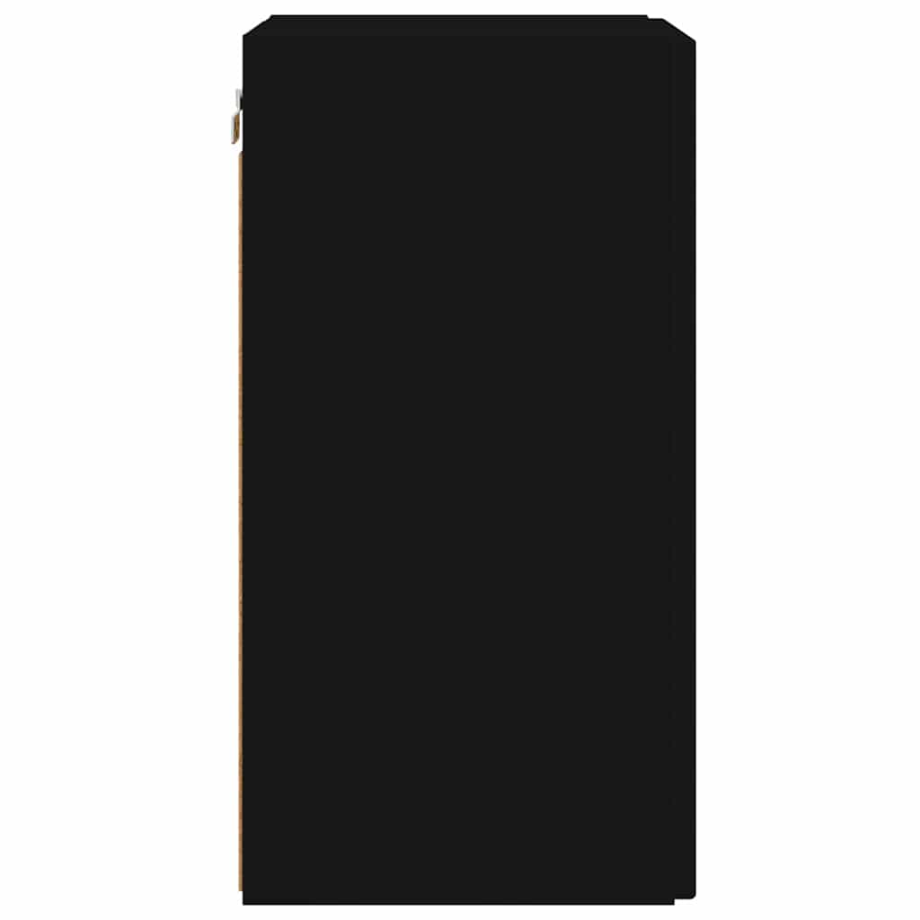 Mobile TV da parete Nero 30 x 31 x 60 cm Legno multistrato