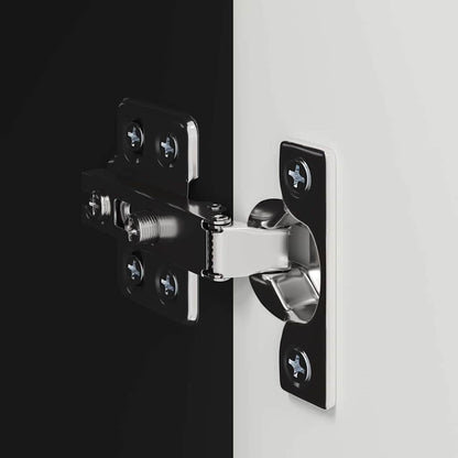 Mobile TV da parete 2 pcs Nero 30 x 31 x 60 cm