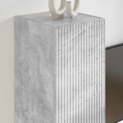 Mobile TV da parete Calcestruzzo 30 x 31 x 60 cm