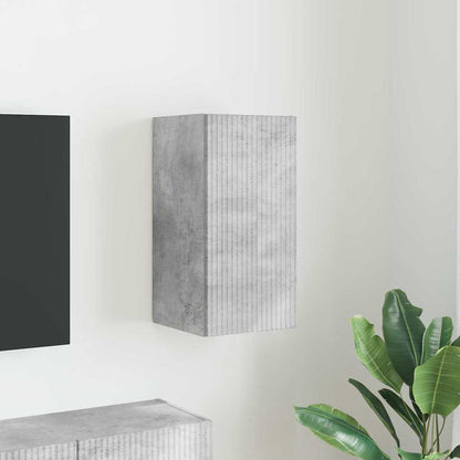 Mobile TV da parete Calcestruzzo 30 x 31 x 60 cm