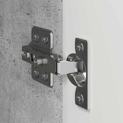 Mobile TV da parete 2 pcs Calcestruzzo 30 x 31 x 60 cm