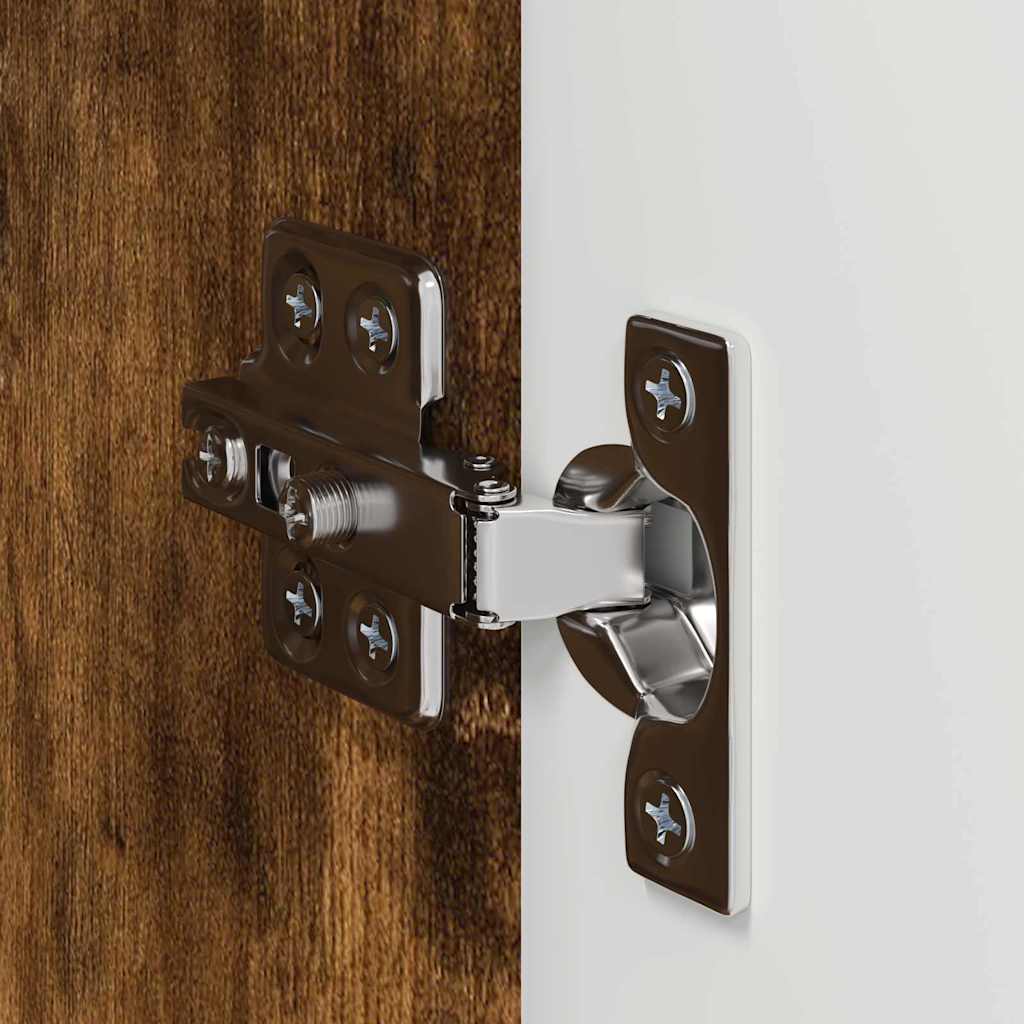 Mobile TV da parete Rovere fumé 30 x 31 x 60 cm