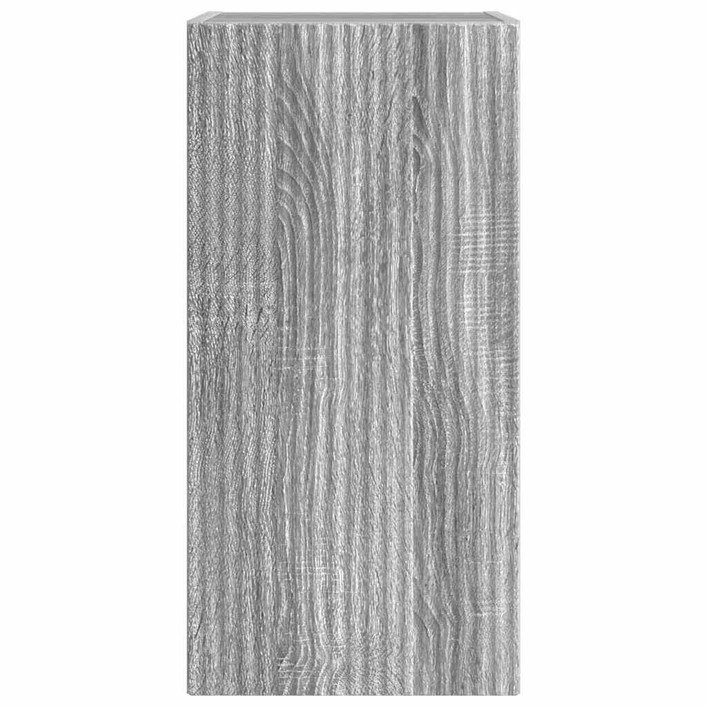 Mobile TV da parete Grigio Sonoma 30 x 31 x 60 cm