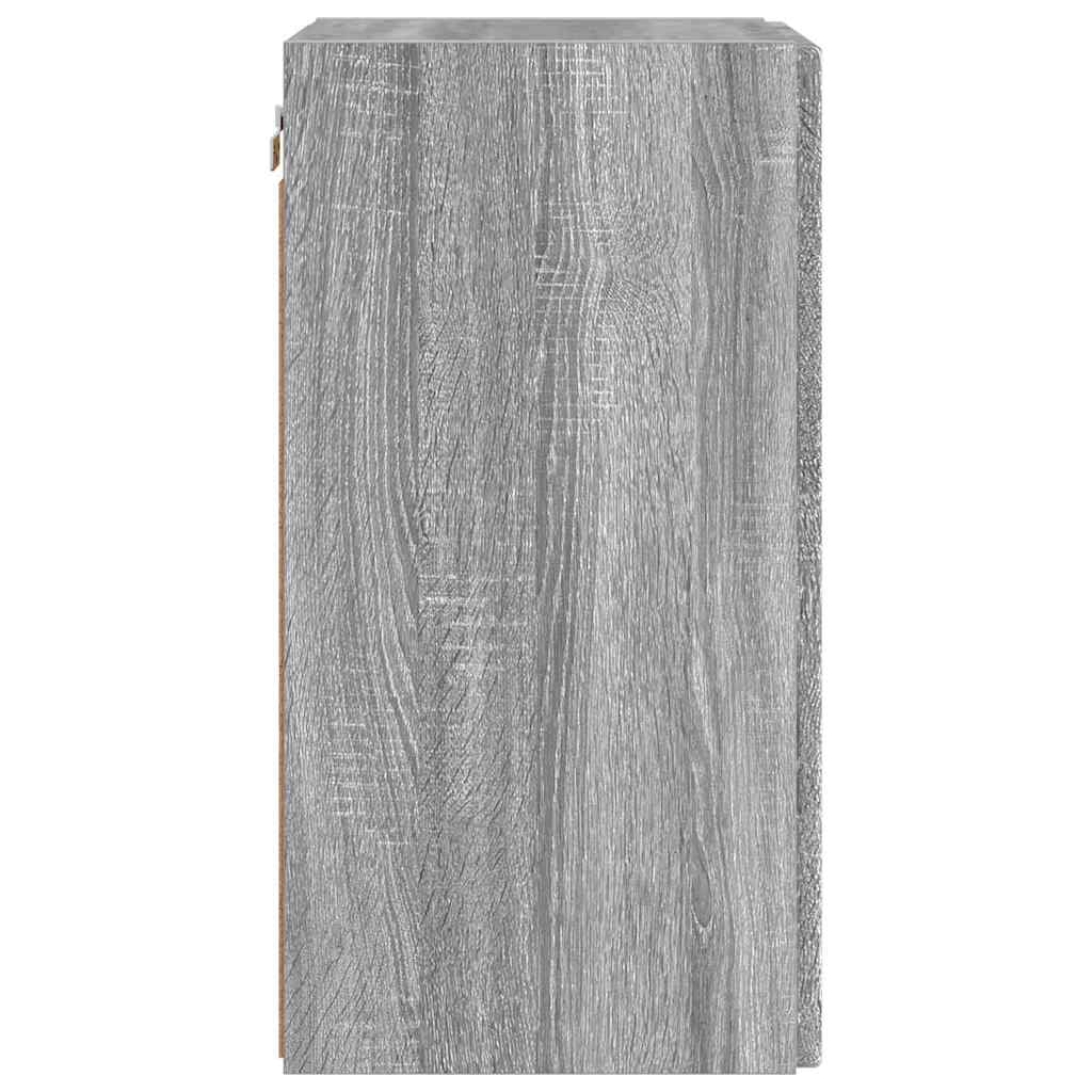 Mobile TV da parete Grigio Sonoma 30 x 31 x 60 cm