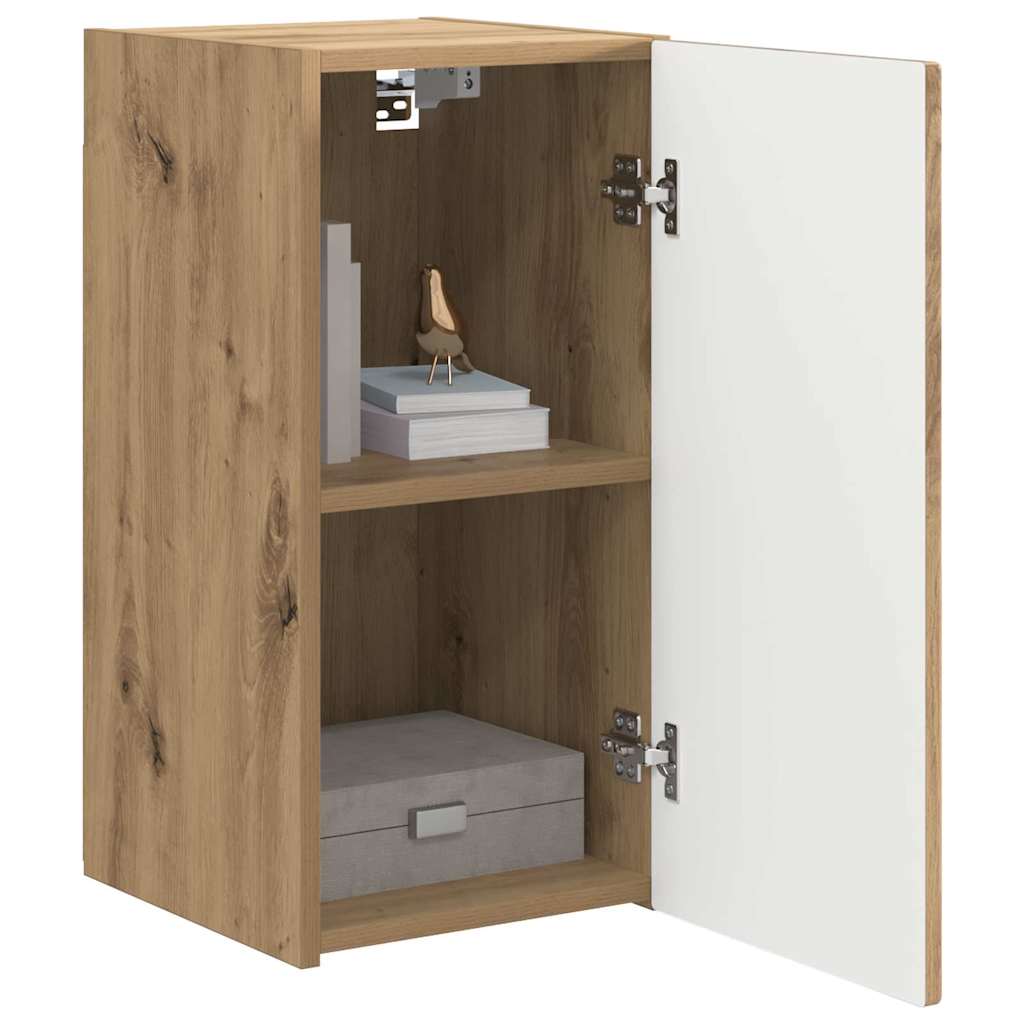 Mobile TV da parete 2 pcs Rovere Artigianale 30 x 31 x 60 cm