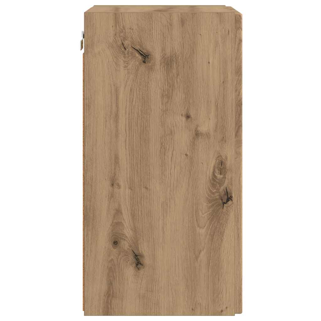 Mobile TV da parete 2 pcs Rovere Artigianale 30 x 31 x 60 cm