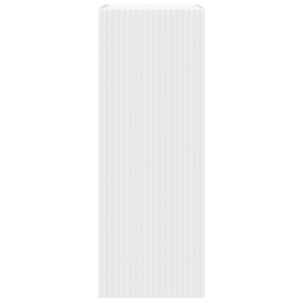 Mobile TV da parete 2 pcs Bianco 30 x 31 x 80 cm