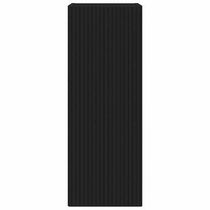 Mobile TV da parete Nero 30 x 31 x 80 cm Legno multistrato