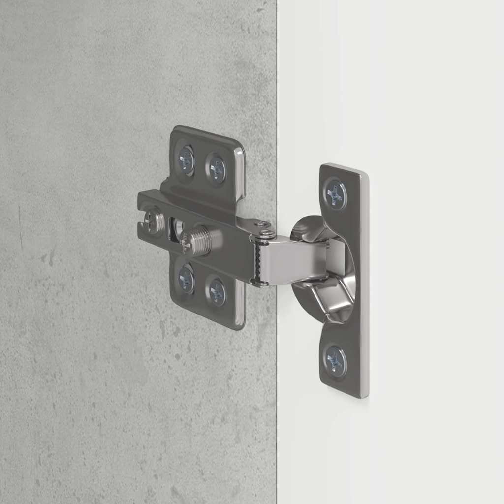 Mobile TV da parete Calcestruzzo 30 x 31 x 80 cm