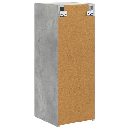 Mobile TV da parete Calcestruzzo 30 x 31 x 80 cm