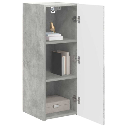 Mobile TV da parete Calcestruzzo 30 x 31 x 80 cm