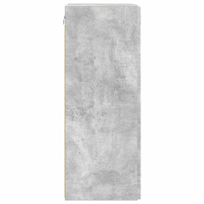 Mobile TV da parete Calcestruzzo 30 x 31 x 80 cm