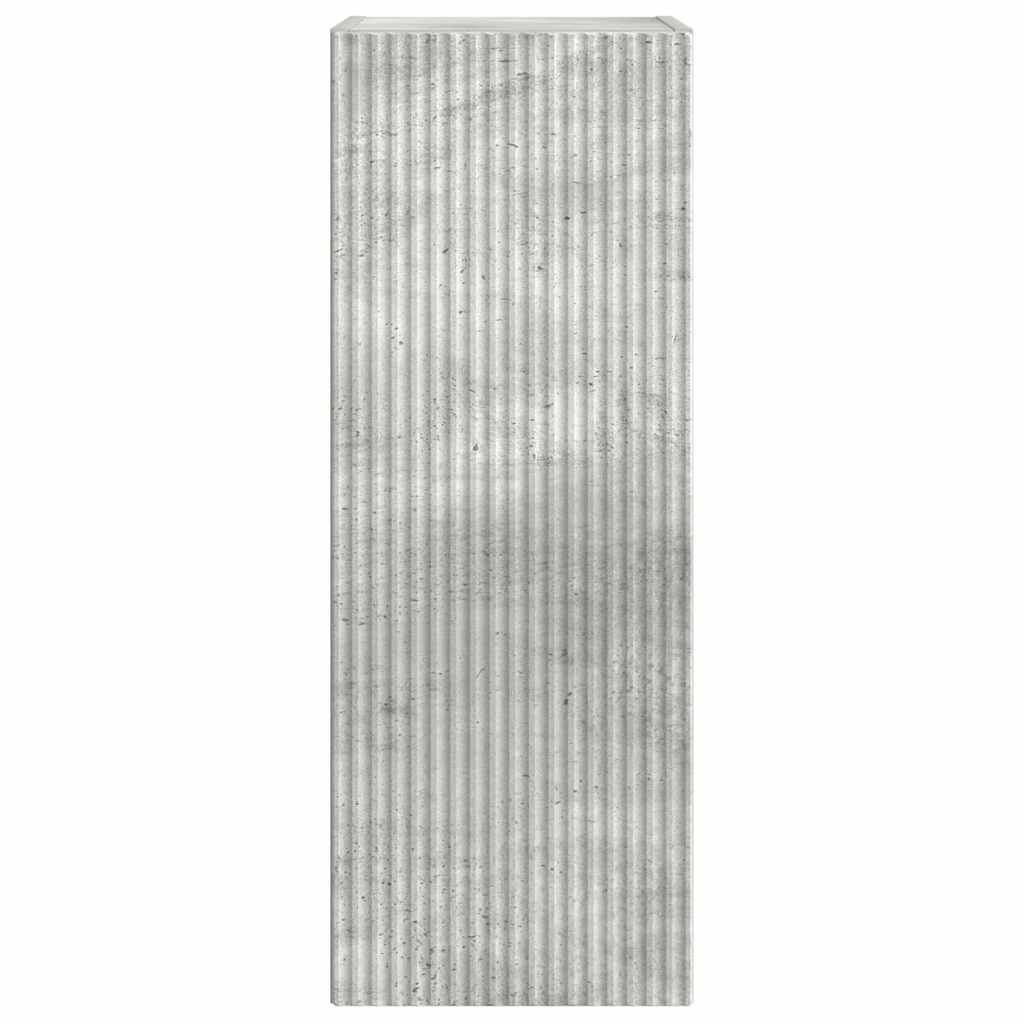 Mobile TV da parete 2 pcs Calcestruzzo 30 x 31 x 80 cm