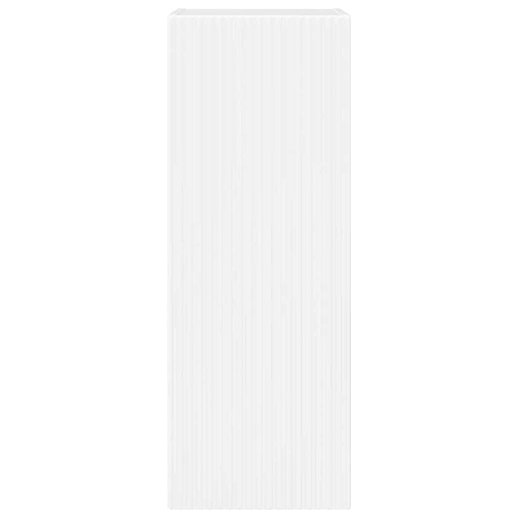 Mobile TV da parete 2 pcs Bianco Lucido 30 x 31 x 80 cm