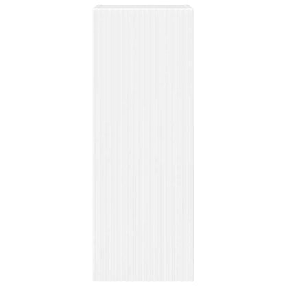 Mobile TV da parete 2 pcs Bianco Lucido 30 x 31 x 80 cm