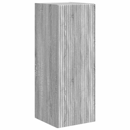 Mobile TV da parete Grigio Sonoma 30 x 31 x 80 cm