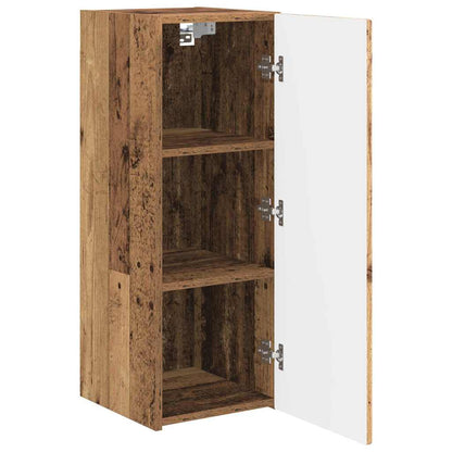 Mobile TV da parete 2 pcs Legno vecchio 30 x 31 x 80 cm