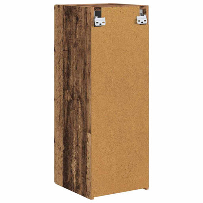 Mobile TV da parete 2 pcs Legno vecchio 30 x 31 x 80 cm