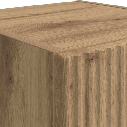 Mobile TV da parete Rovere Artigianale 30 x 31 x 80 cm