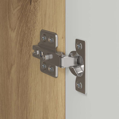 Mobile TV da parete 2 pcs Rovere Artigianale 30 x 31 x 80 cm