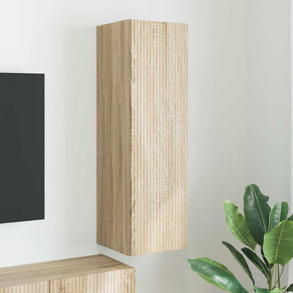Mobile TV da parete Sonoma 30 x 31 x 100 cm Legno multistrato