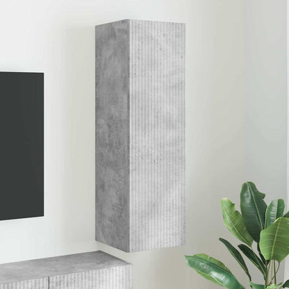 Mobile TV da parete Calcestruzzo 30 x 31 x 100 cm