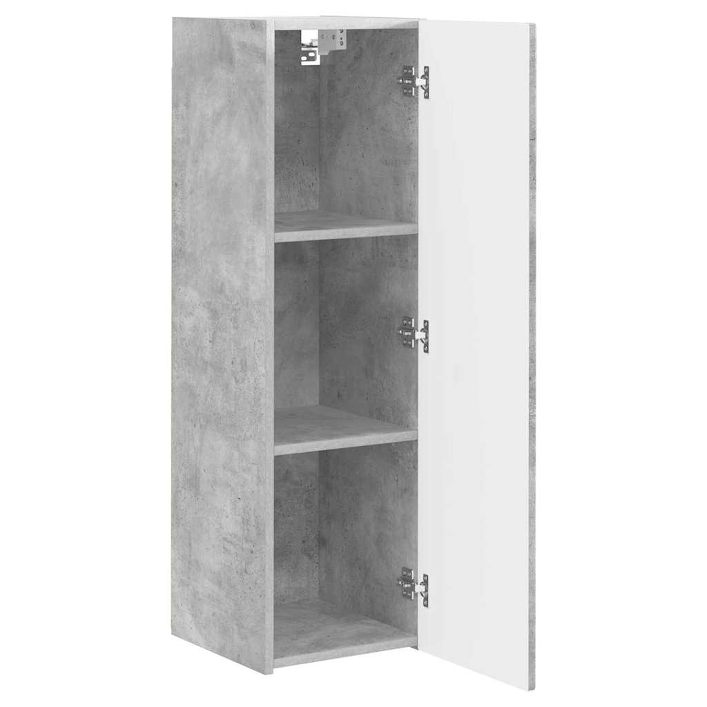 Mobile TV da parete Calcestruzzo 30 x 31 x 100 cm