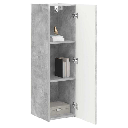 Mobile TV da parete Calcestruzzo 30 x 31 x 100 cm