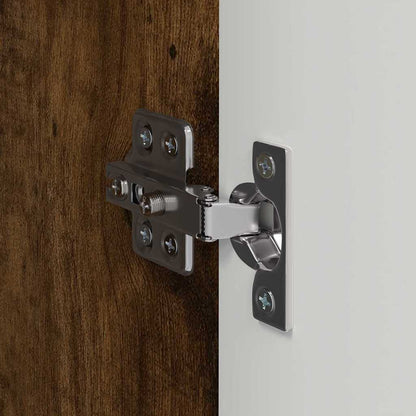 Mobile TV da parete Rovere fumé 30 x 31 x 100 cm