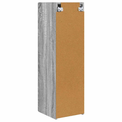Mobile TV da parete 2 pcs Grigio Sonoma 30 x 31 x 100 cm